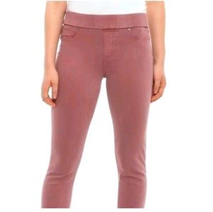 LIVERPOOL Women's Sienna Pull-On Crop Capri Jeans